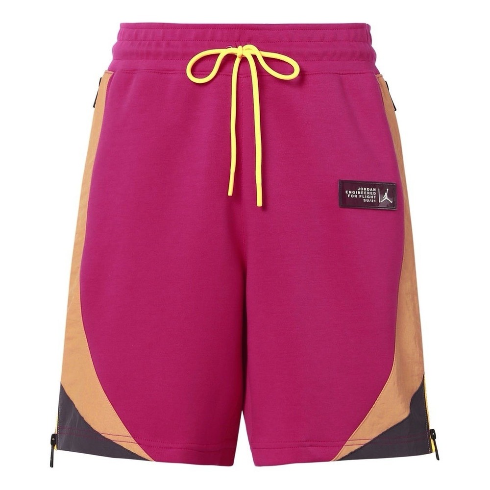 Jordan 23 Engineered Fleece Shorts Fuchsia Pink DA7202-615 Mens